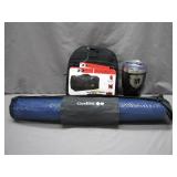 Bundle with Duffel, Tumbler, and Mat