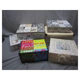 Decorated Storage Boxes