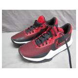 Nike Running Shoes, Red and Black, Size 7.5