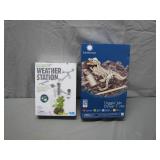 Green Science Weather Station & Smithsonian T-Rex