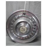 3 Cadillac Motor Car Hubcaps