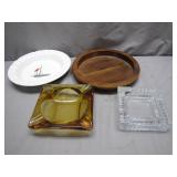 Four Assorted Decorative Dishes
