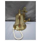 Solid Brass Anchor-Design Nautical Bell