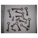 15 Antique Skeleton Keys