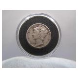 1942 Mercury Silver Dime