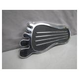 Metal Foot-Shaped Gas Pedal Cover