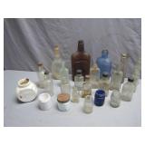 Vintage Glass Bottles Collection