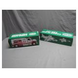 Hess 2020 and 2021 Toy Collectibles