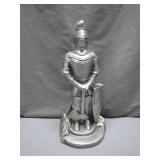 Silver Knight Figurine, 1997 Home Decor Assoc Inc