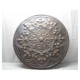 Decorative Embossed Metal Wall Plaque