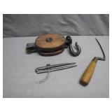 Timber and Metal Tools
