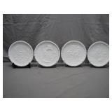 (4) 1776-1976 Commemorative Plates