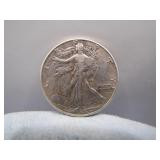 1942 Walking Liberty Silver Half Dollar