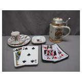 Playing Card-Themed Tableware Set