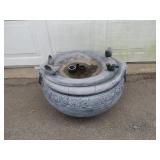Hard Plastic Resin Water Fountain Pot