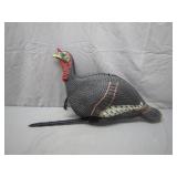 Turkey Decoy With Stake, Measuring 25 Inches
