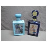Two Commemorative Whiskey Decanters