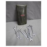 Craftsman Combination Wrench Set with Case