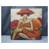 Artwork on Stretched Canvas: 24 inï¿½