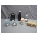 Eclectic Lot of Glassware and Collectibles