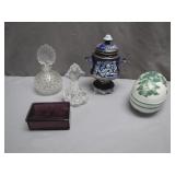 Decorative Glass and Porcelain Items