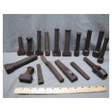 Antique/Vintage Blacksmith Forming Disks Set