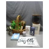 Basket of Home and Decor Items