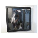 Horse Black and White Portrait Print