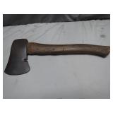 Plumb Marked Hatchet with Wooden Handle
