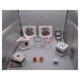 Unique Lot of Dice Shelf Decor