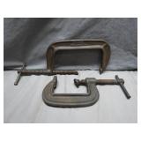2 Vintage C-Clamps, Brink & Cotton
