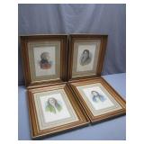 (4) 19th-Century Composer Engravings