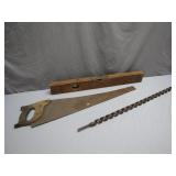Three-Piece Woodworking Tool Collection
