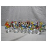 11 Smurf Collector Glasses