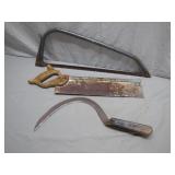 Three Vintage Hand Tools