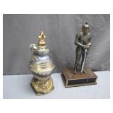 Knight-Themed Decanter & Music Box Set