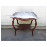 Wooden Side Table: 29x22x30 Inches