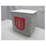 Galvanized Milk Box With Thompson