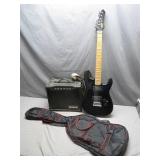Electric Guitar & Amp Combo with Case