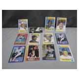 12 Baseball Trading Cards