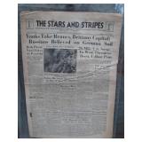WWII Stars & Stripes Newspaper, August 4, 1944