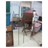 Three 5-Foot Stand-Up Mirrors