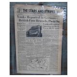 WWII Stars & Stripes Newspaper - Sept 5, 1944
