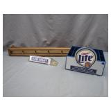 Miller Lite Organizer and Bar Accessories