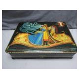 Hand-Painted Russian Lacquer Box