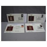 22kt Gold 1st Day Issue Stamps: Hollywoode Legends