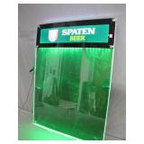 Spaten Beer Illuminated Sign Display