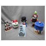 Festive Holiday Porcelain and Ceramic Collection