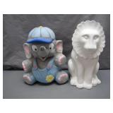 Ceramic Animal Cookie Jars