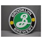 Brooklyn Brewery Tin Sign, 24-Inch Diameter